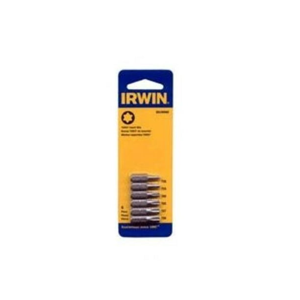 6-Pack 6 Piece Irwin Tools 3514996C Screwdriving Insert Bit Set Tamper-Resistant TORX 6-Pack 6 Piece Irwin Tools 3514996C Screwdriving Insert Bit Set Tamper-Resistant TORX
